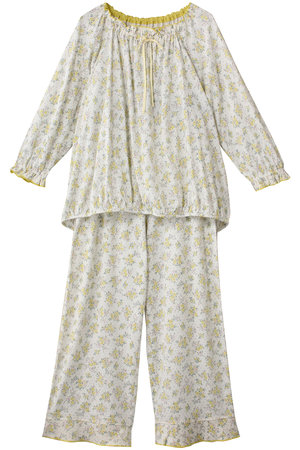 キッドブルー/KID BLUEのピンドットフラワーNパジャマ(111000/111001)