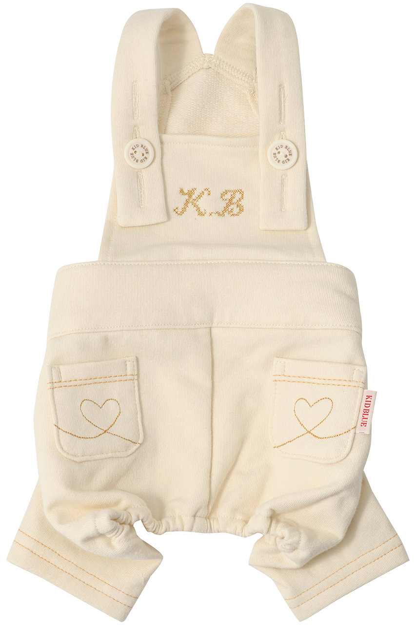 キッドブルー/KID BLUEのニットデニムドッグウエア(アイボリー/KGCW112)