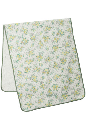 キッドブルー/KID BLUEのタオルピンドットフラワーフェイスタオル(510800/510803)