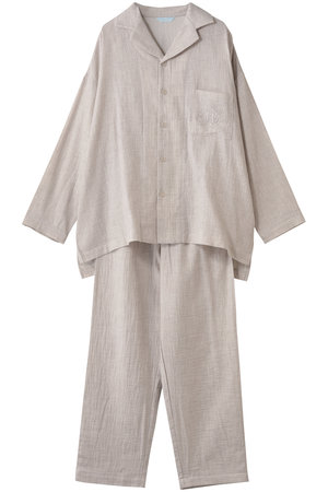 キッドブルー/KID BLUEの25オータムWガーゼパジャマ(512000/512002)