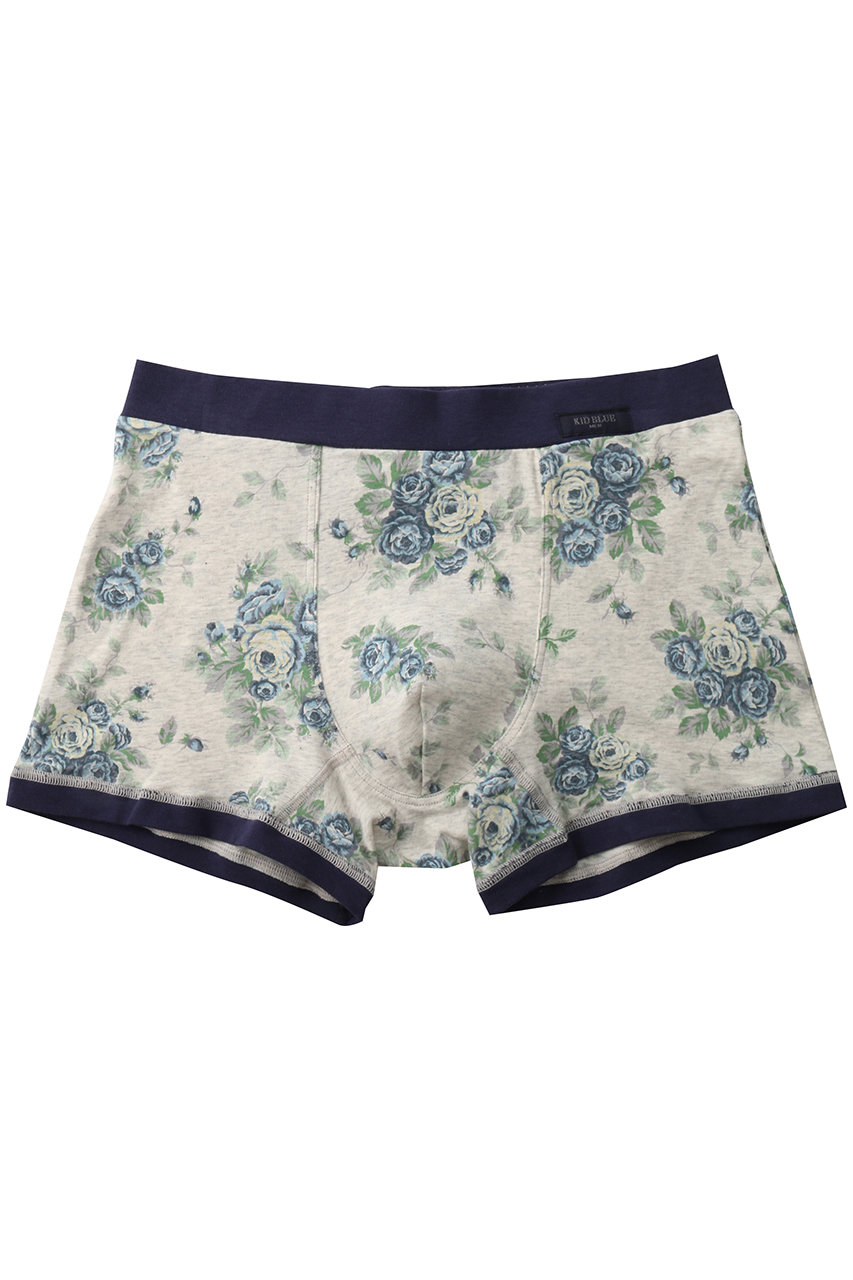キッドブルー/KID BLUEの【MEN】25オータムローズボクサーパンツ(ブルー/MICI121)