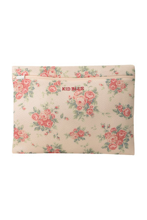 キッドブルー/KID BLUEの25オータムローズランドリーネット平型(中)(140800/140803)