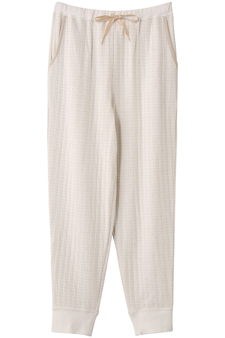 キッドブルー/KID BLUEの25コットンキルトボトムス(アイボリー/KRCP543)