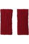 25あったかウォーマーレッグウォーマー キッドブルー/KID BLUE レッド