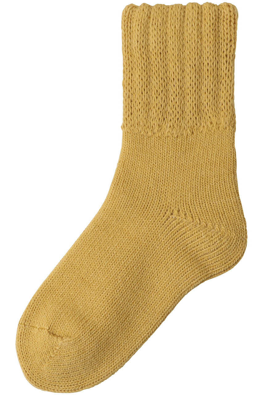 キッドブルー/KID BLUEの25 2重ソックスソックス(イエロー/KGCT163)