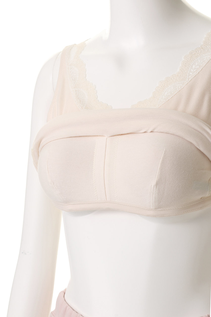 キッドブルーKID BLUE★アイボリーワッフル キャミソールR キッドブルー エディスフラワー キャミソール レディース インナー KID