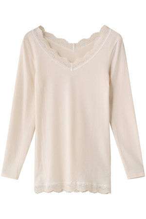 25起毛ベア天長袖インナー