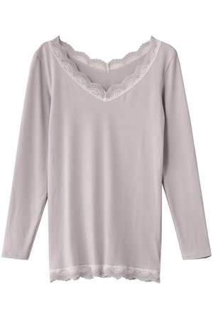 キッドブルー/KID BLUEの25起毛ベア天長袖インナー(160200/160201)