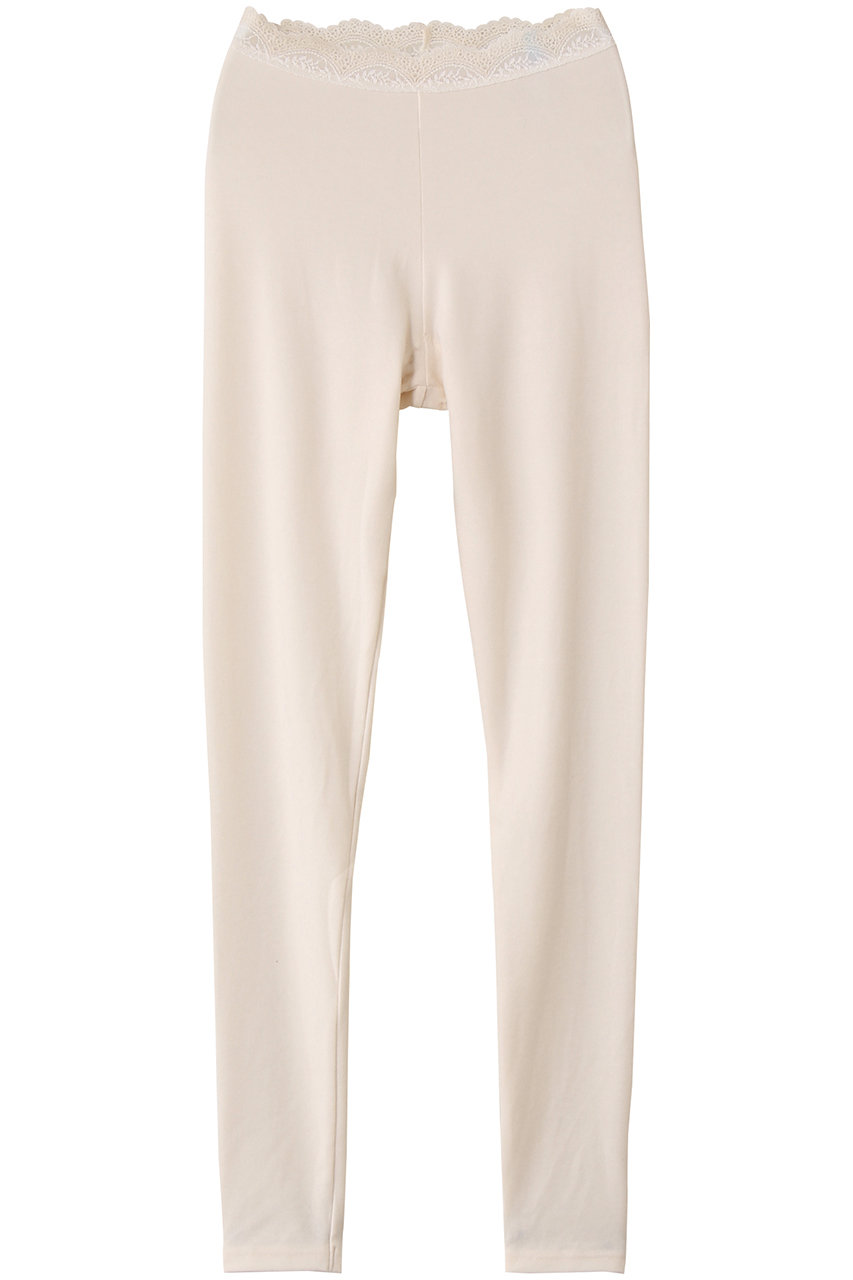 キッドブルー/KID BLUEの25起毛ベア天ロングカルソン(アイボリー/KICF704)