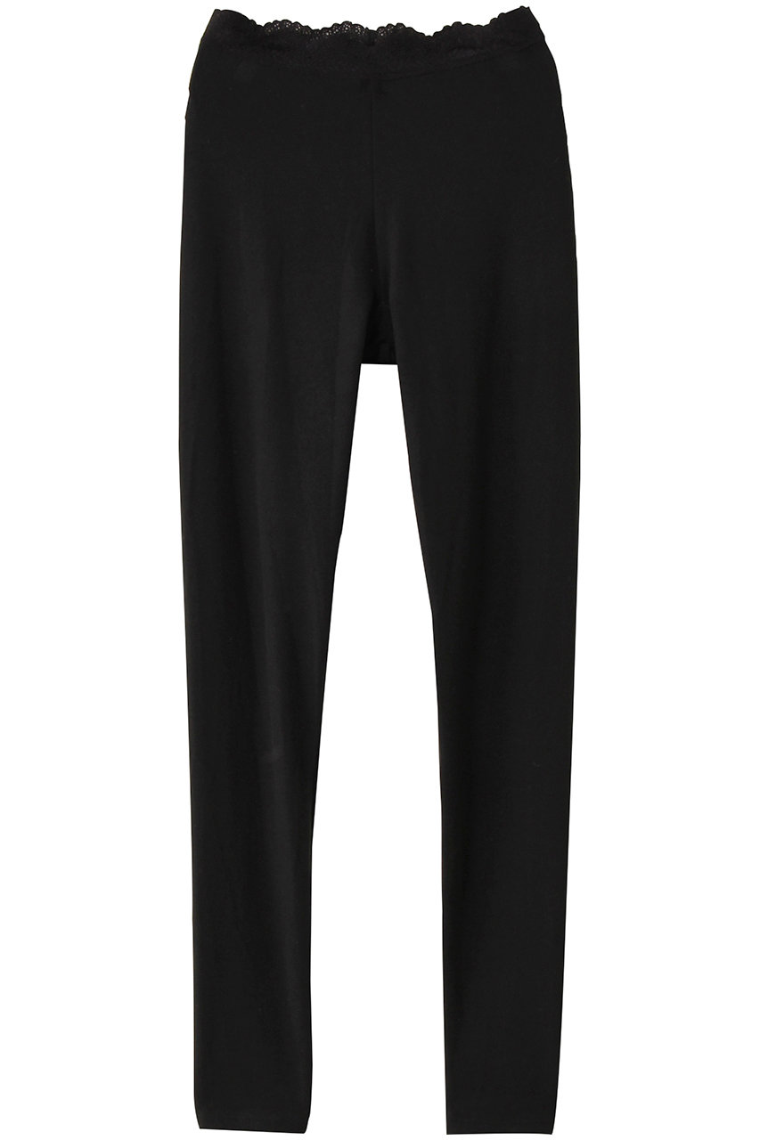 キッドブルー/KID BLUEの25起毛ベア天ロングカルソン(ブラック/KICF704)