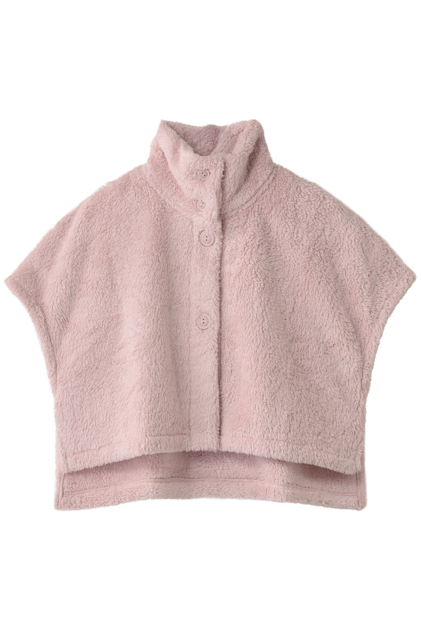 キッドブルー/KID BLUEの25フラッフィーシャギーショルダーウォーマ(ピンク/KGCW152)