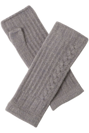 キッドブルー/KID BLUEの25ケーブルニットグローブ手袋(140600/140601)