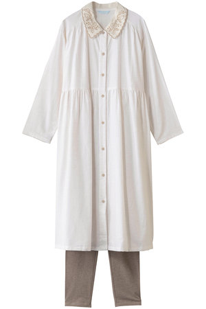 キッドブルー/KID BLUEの25プレーンネルナイティ（スパッツつき）(512000/512002)