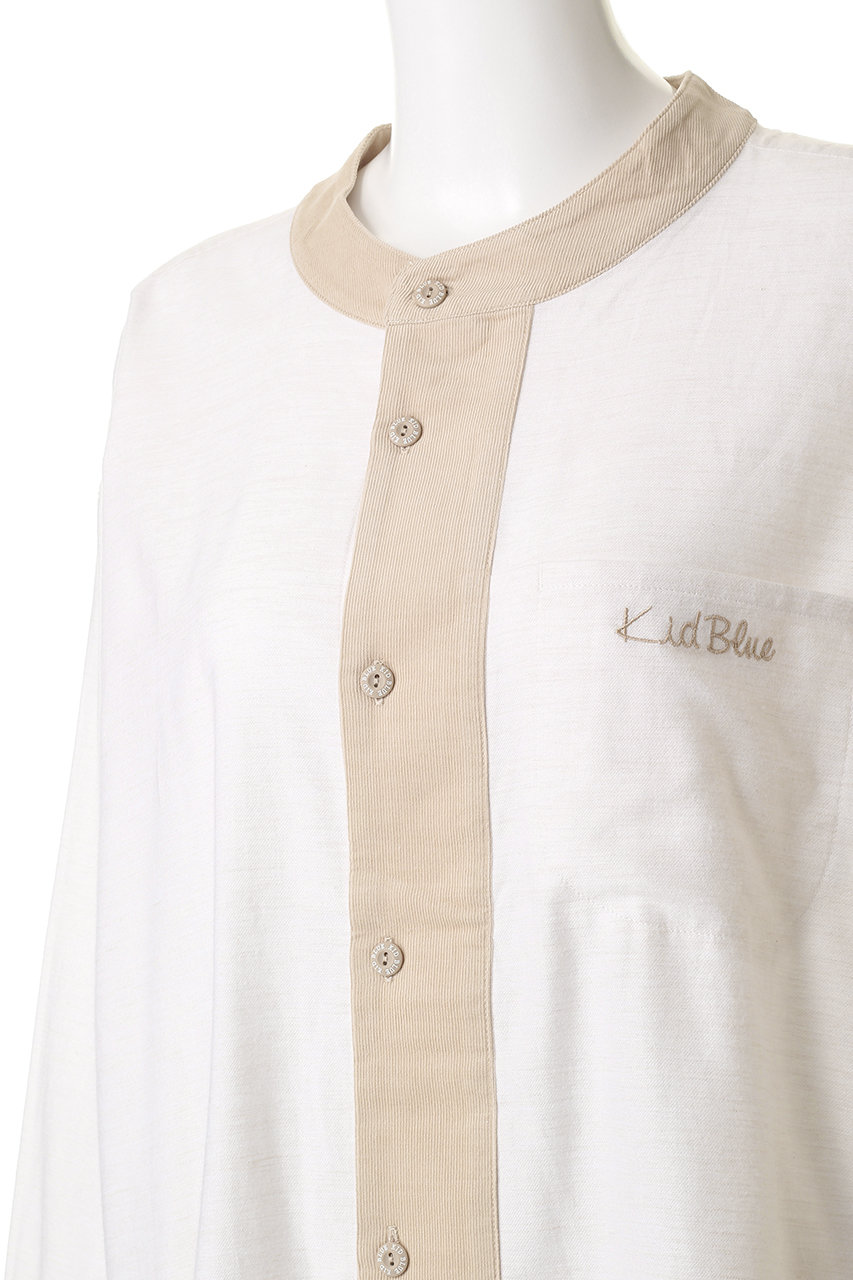 KID BLUE(キッドブルー)｜25プレーンネルパジャマ/アイボリー の通販