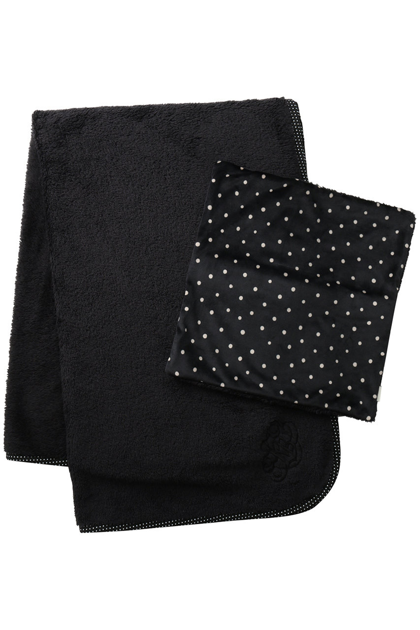 25ストレッチシャギードットブランケット