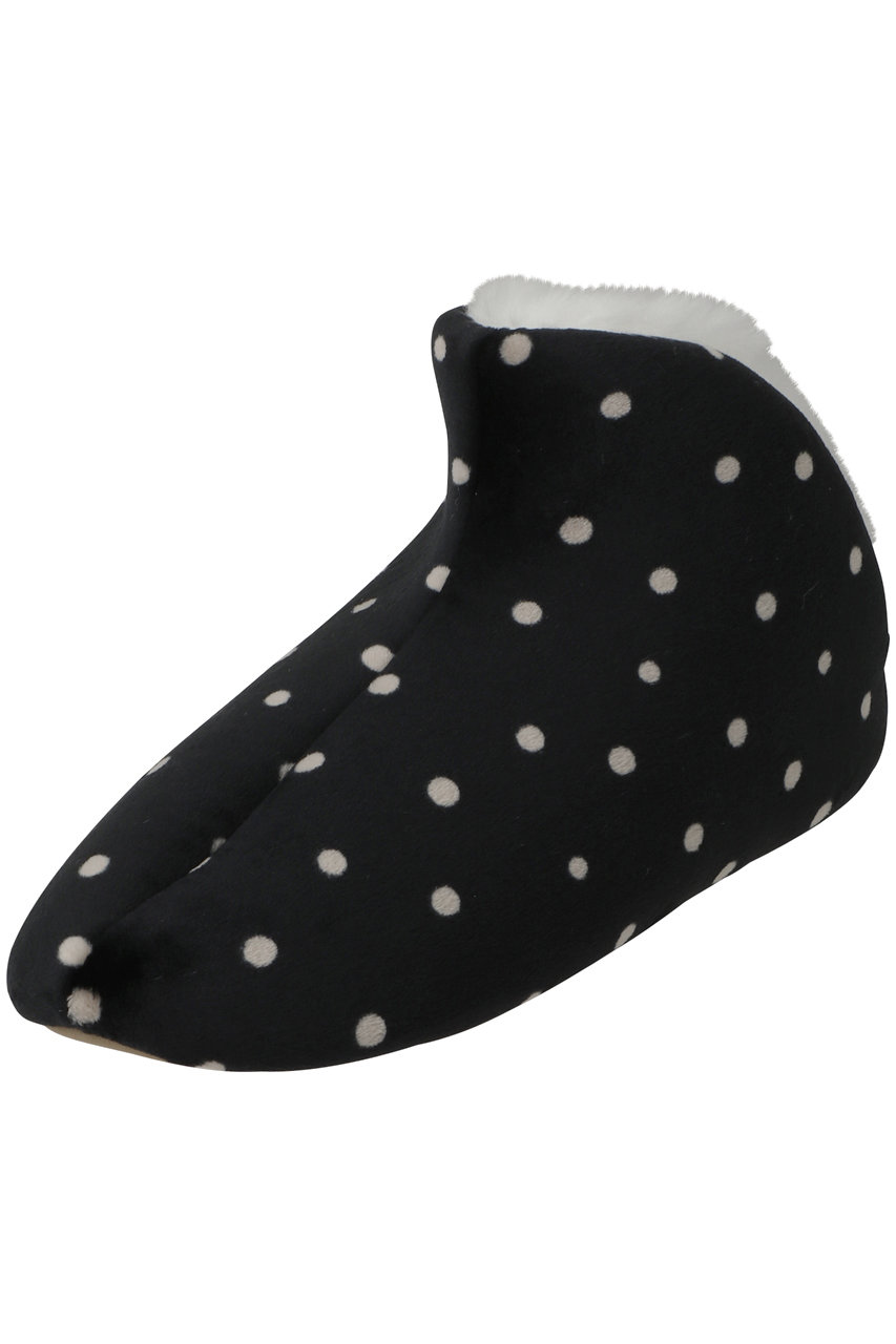 25ストレッチシャギードットルームシューズ