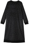25ストレッチシャギードットワンピース キッドブルー/KID BLUE