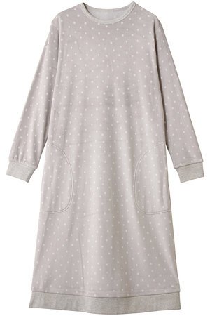 キッドブルー/KID BLUEの25ストレッチシャギードットワンピース(512000/512002)