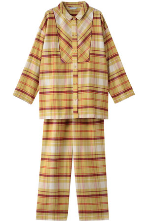 キッドブルー/KID BLUEの25ネルチェックパジャマ(512000/512002)