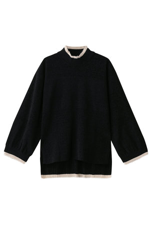 キッドブルー/KID BLUEの25リブニットトップス(512000/512002)