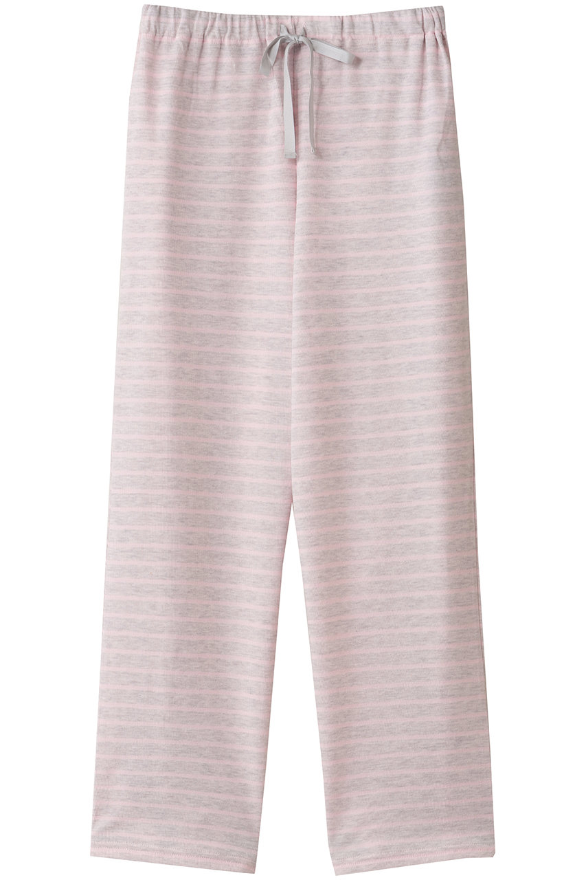 キッドブルー/KID BLUEの25Wフェイスボーダーボトムス(ライトグレー/KRCP561)