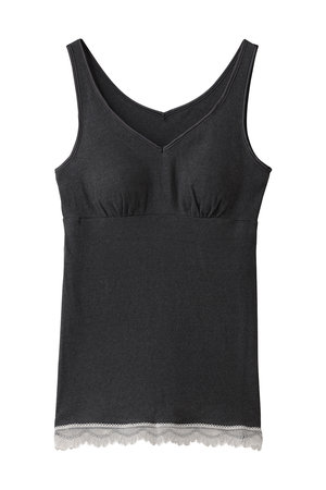 25起毛ココウールカップ付キャミ