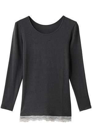 キッドブルー/KID BLUEの25起毛ココウール長袖インナー(160200/160201)