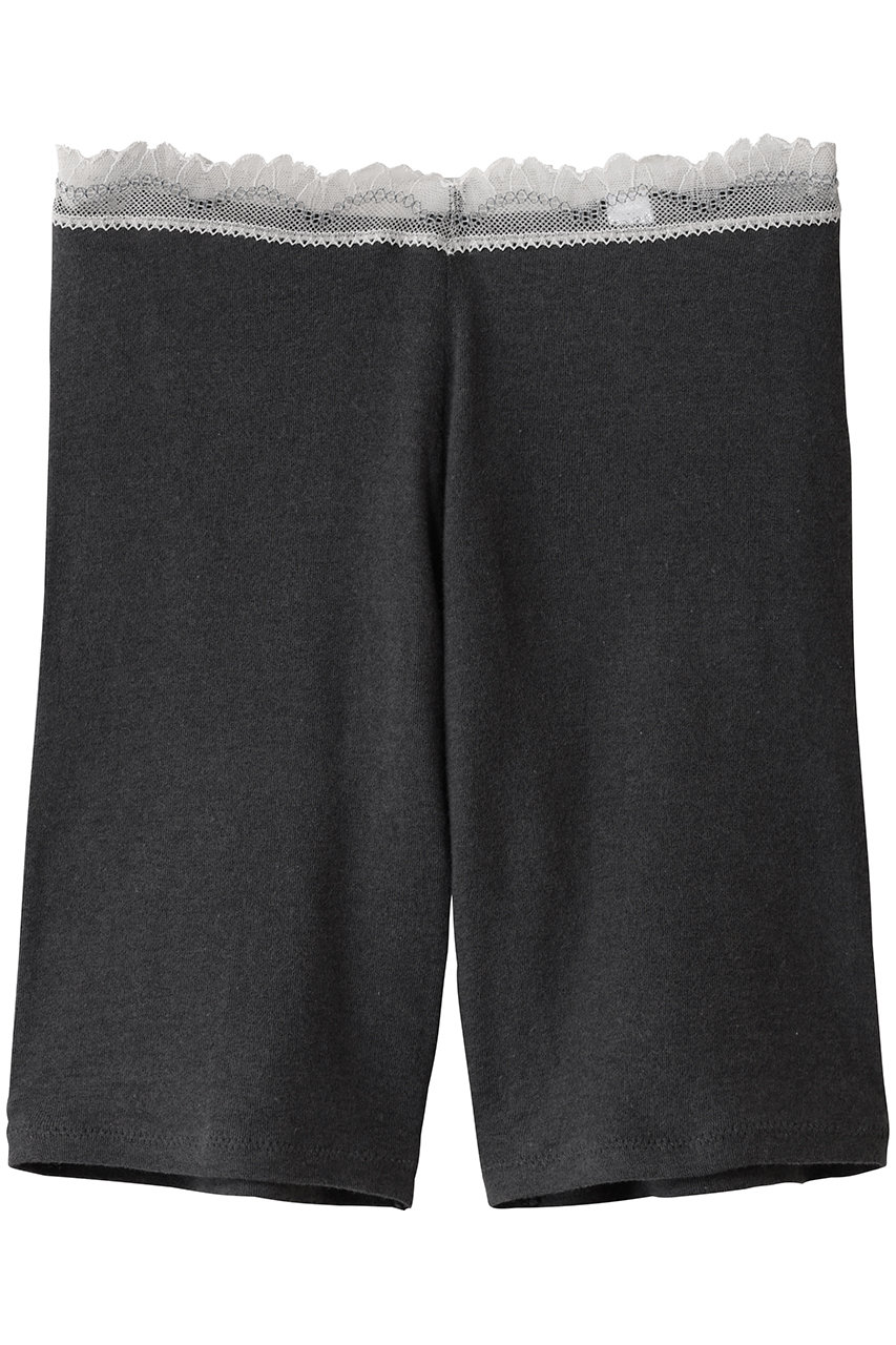 キッドブルー/KID BLUEの25起毛ココウールハーフカルソン(チャコール/KICF548)