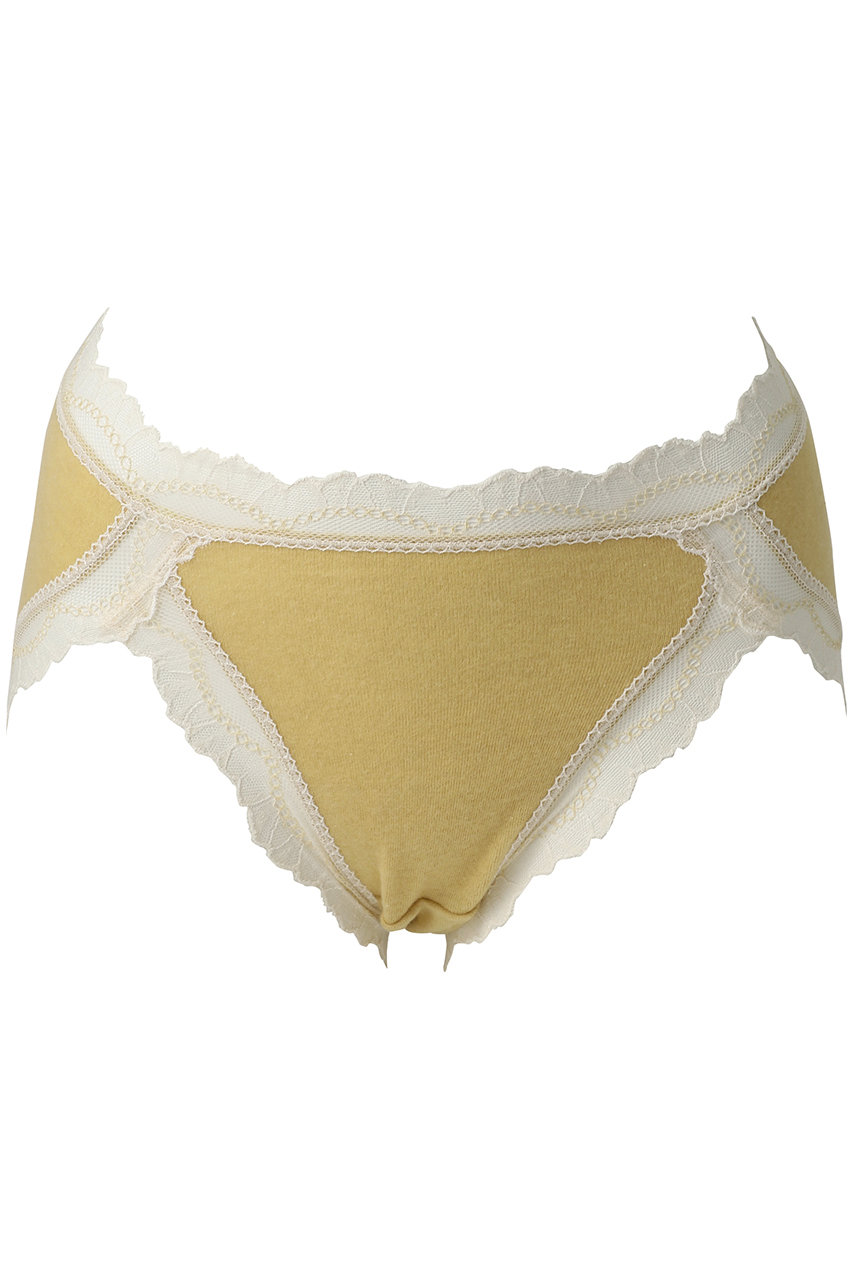 キッドブルー/KID BLUEの25起毛ココウールショーツ(イエロー/KICH148)