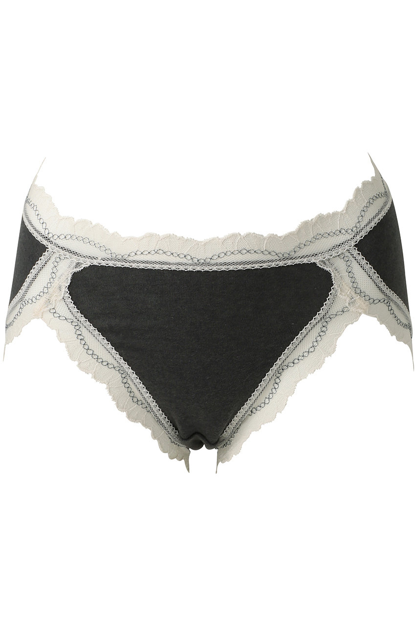 キッドブルー/KID BLUEの25起毛ココウールショーツ(チャコール/KICH148)