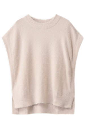 キッドブルー/KID BLUEの25シャギーニットベスト(110800/110806)