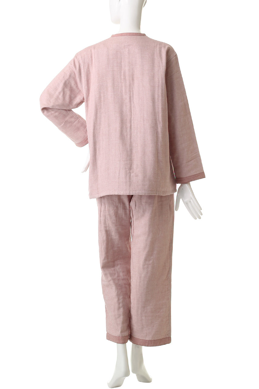 KID BLUE(キッドブルー)｜25起毛トリプルガーゼパジャマ/ピンク の通販