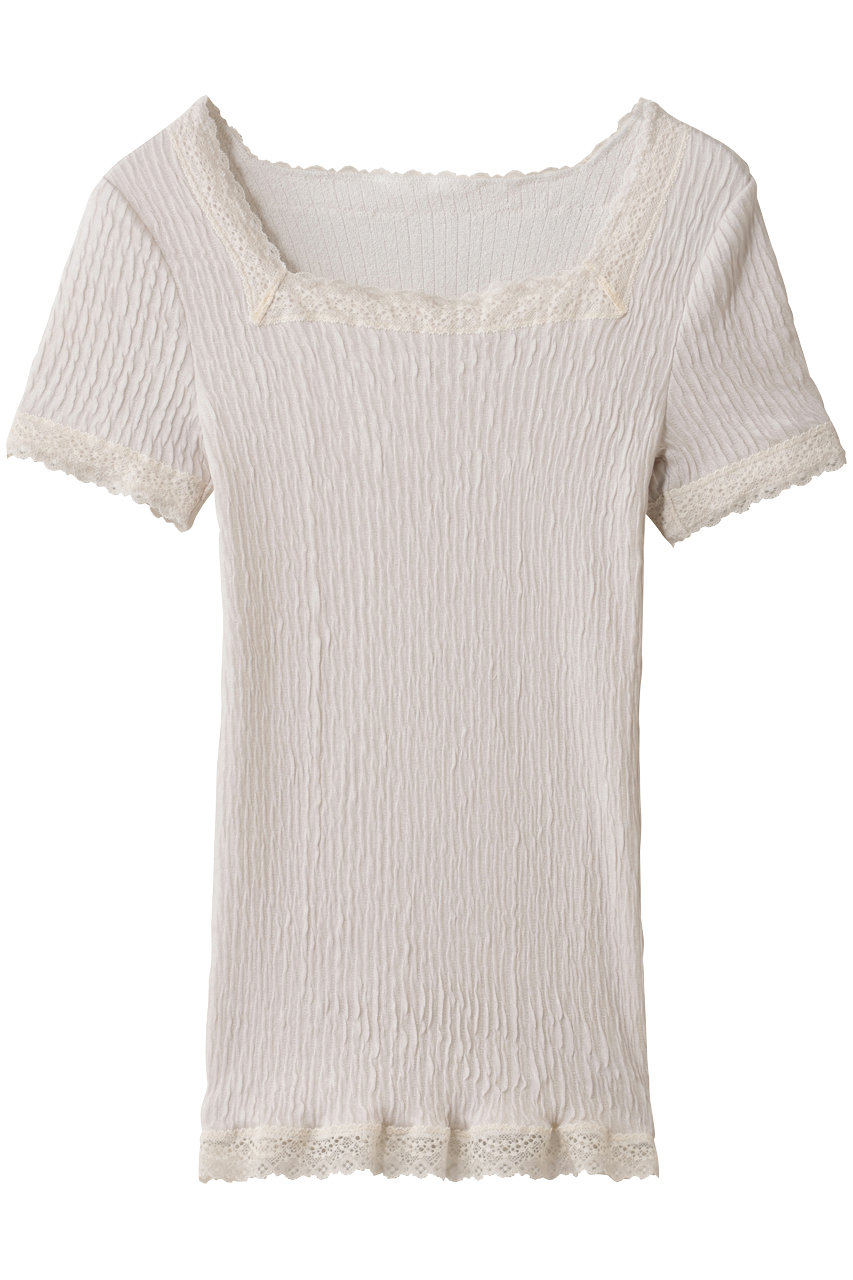 キッドブルー/KID BLUEの25裏綿接結半袖インナー(ライトグレー/KICC155)