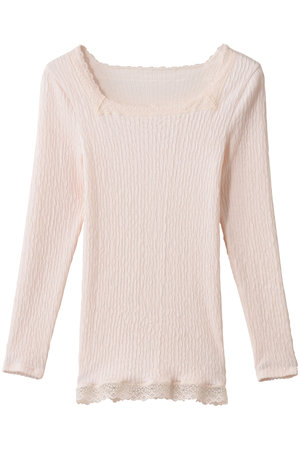 キッドブルー/KID BLUEの25裏綿接結長袖インナー(160200/160201)