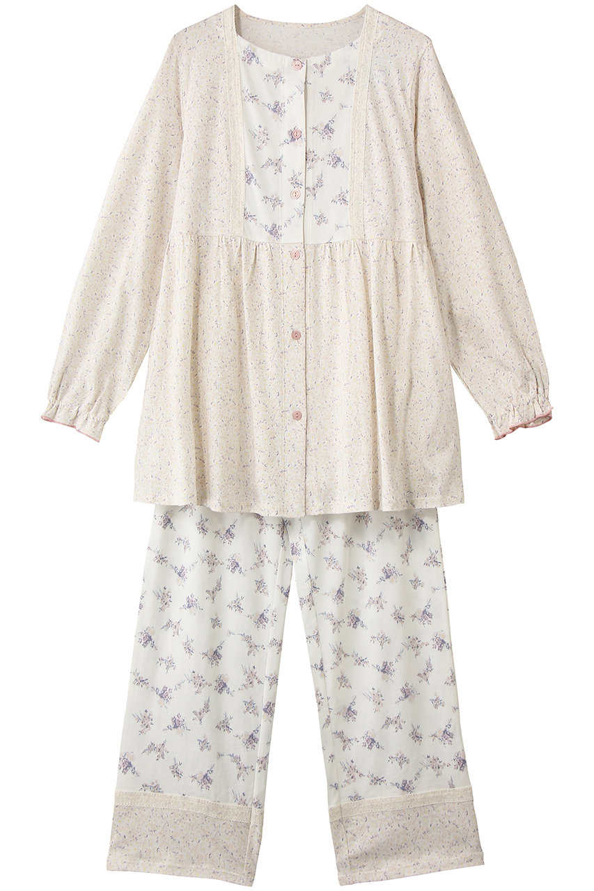 キッドブルー/KID BLUEの26ブリティッシュブーケNパジャマ(ピンク/KNDK513)