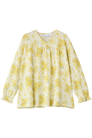 キッドブルー/KID BLUEの26ワッフルミモザトップス(111000/111001)