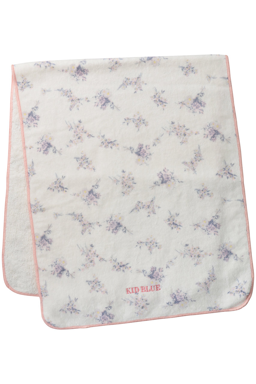 キッドブルー/KID BLUEの26タオルブリティッシュブーケフェイスタオル(ピンク/KGDU224)