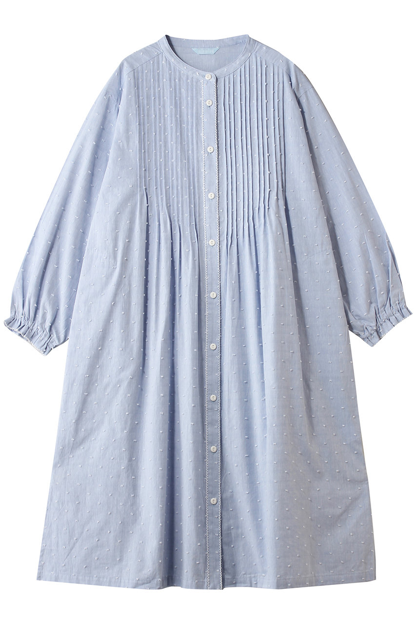 キッドブルー/KID BLUEの26ドビードットシャンブレーナイティ(サックス/KNDL521)