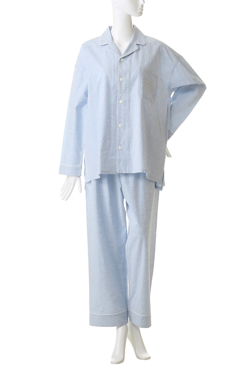 KID BLUE(キッドブルー)｜26ドビードットシャンブレーパジャマ