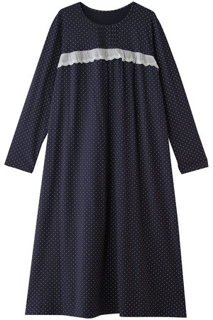 キッドブルー/KID BLUEの26ドットエンブレースワンピース(111000/111003)