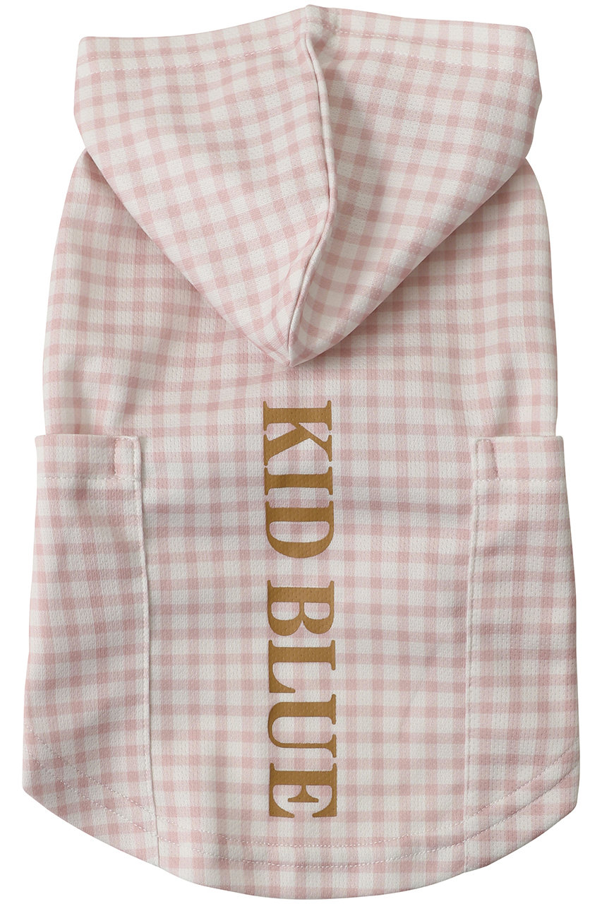 キッドブルー/KID BLUEの26ギンガムDOGドッグウエア(ピンク/KGDW137)