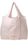 26ギンガムPtGエコバッグ キッドブルー/KID BLUE