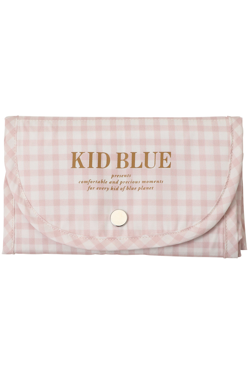 KID BLUE(キッドブルー)｜26ギンガムPtGエコバッグ/ピンク の通販