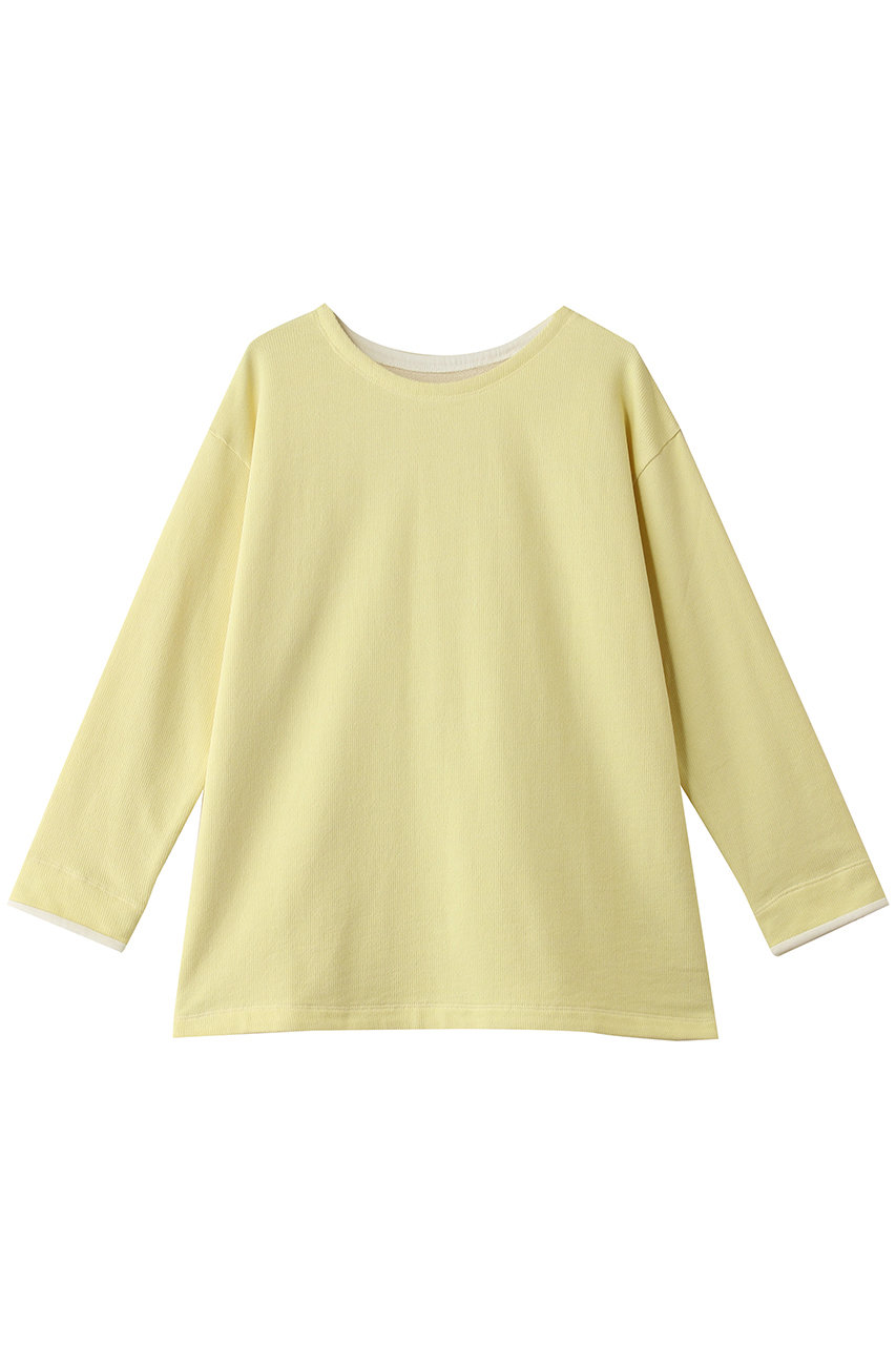 キッドブルー/KID BLUEの26スプリングインレイトップス(イエロー/KUDN522)