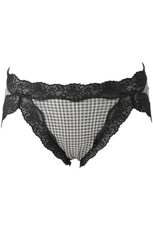 キッドブルー/KID BLUEの26ギンガムシアーチェックショーツ(160100/160101)