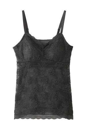 キッドブルー/KID BLUEの26ローズレースカップ付キャミ(160200/160201)