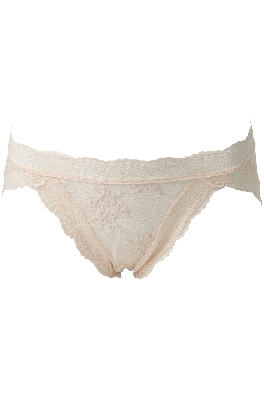 キッドブルー/KID BLUEの26ローズレースショーツ(ピンクベージュ/KIDH165)