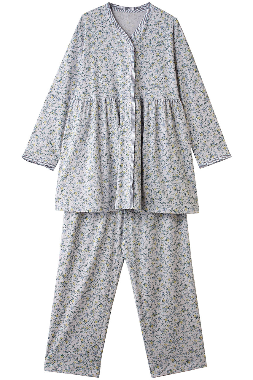 キッドブルー/KID BLUEの26リトルフラワーPtパジャマ(ラベンダー/KNDK534)