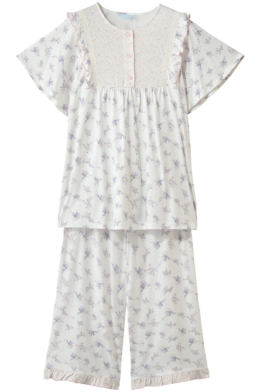 キッドブルー/KID BLUEの26ブリティッシュブーケNパジャマ(ピンク/KNDK313)