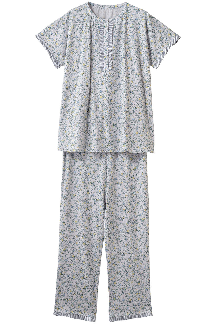 キッドブルー/KID BLUEの26リトルフラワーPtパジャマ(ラベンダー/KNDK334)